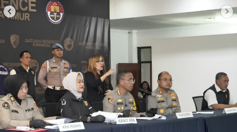Suami pembakar istri di Otista terancam hukuman 20 tahun penjara dan denda Rp500 juta. (Foto/@nasionalberita_)