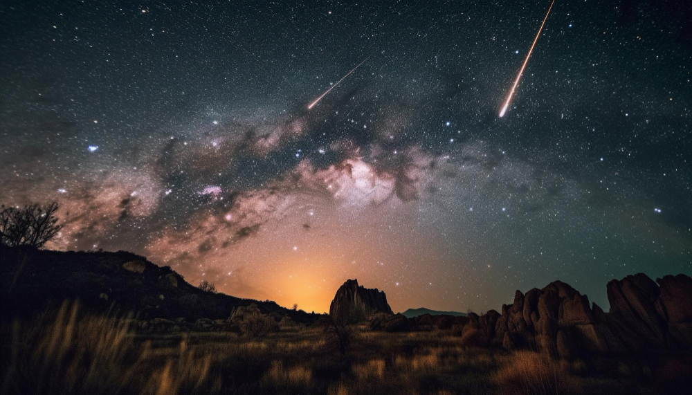 Ilustrasi meteor. (Foto/Freepik)