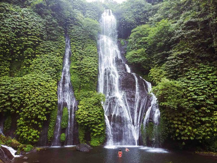 Destinasi Curug Banyumala, Bali. (Foto doc. Dinas Pariwisata Buleleng Bali)
