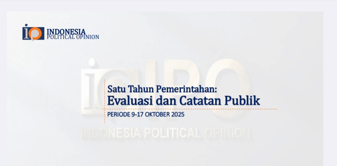 Survei IPO 1 Tahun Pemerintahan Prabowo: 73% Nilai Kondisi Ekonomi Nasional Baik Catatan survei IPO 1 Tahun Pemerintahan Prabowo Subianto. (BeritaNasional/Ahda)
