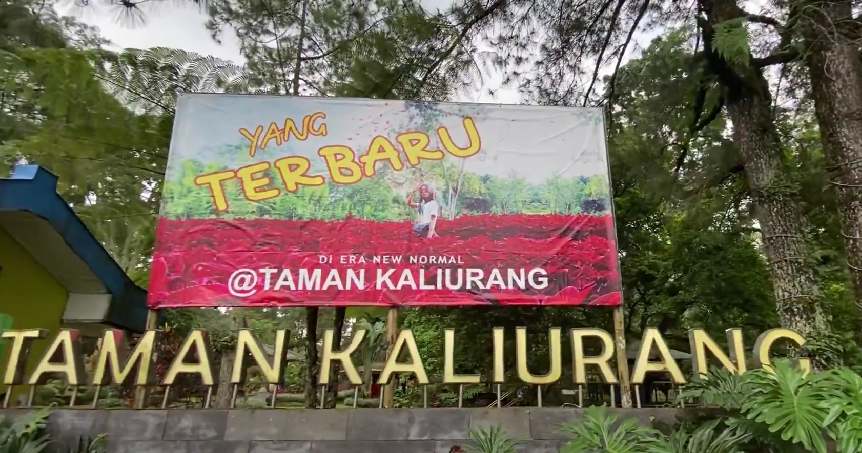 Taman Kaliurang di Jalan Kaliurang KM 21, Pakem, Sleman, DIY. (Foto/YouTube)