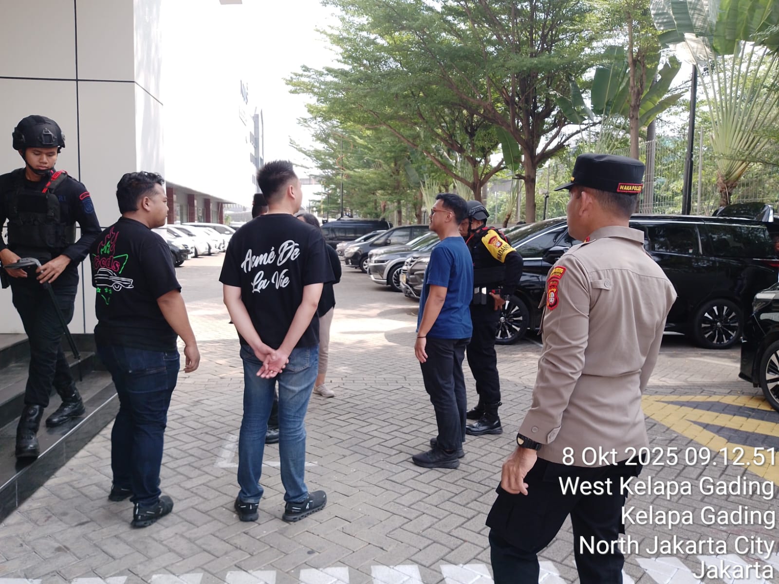 Teror Bom Kini Sasar Sekolah Internasional di Jakarta Utara. (Foto/istimewa)