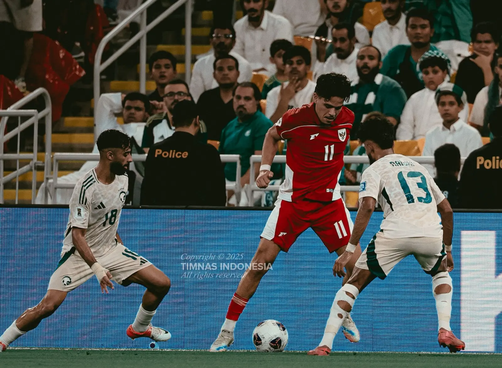 Timnas Indonesia vs Arab Saudi. (Foto/Timnas Indonesia).