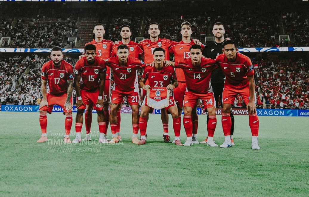 Timnas Indonesia vs Irak. (Foto/Timnas Indonesia)