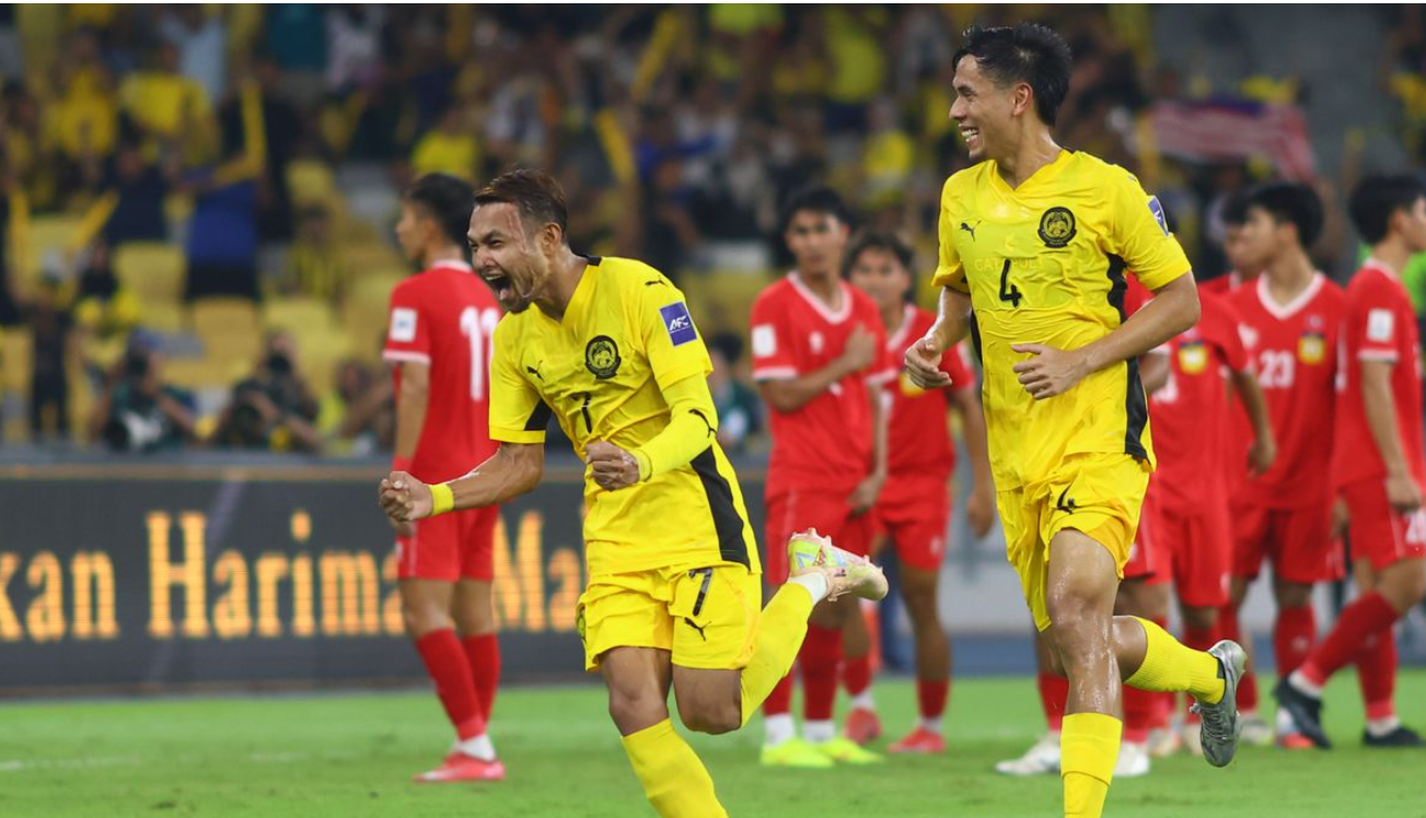 Tanpa 7 Pemain Naturalisasi, Malaysia Hajar Laos 5-1 di Kualifikasi Piala Asia 2027 Timnas Malaysia vs Laos. (Foto/The AFC)