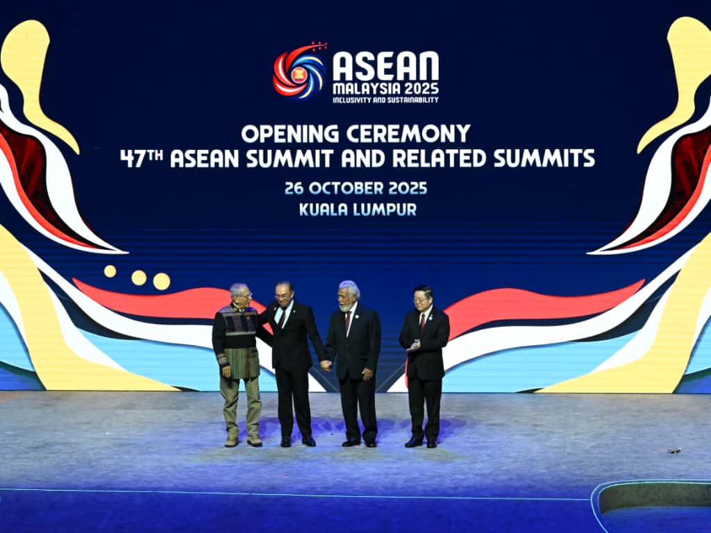 0ertemuan KTT ASEAN ke-47 di Malaysia. (BeritaNasional/Setpres)