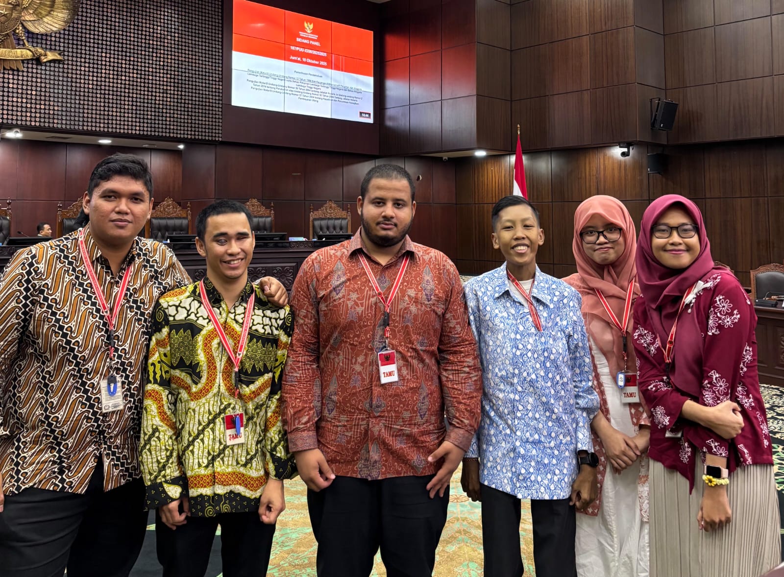Uji Materi UU Disabilitas di Mahkamah Konstitusi. (Foto/istimewa)