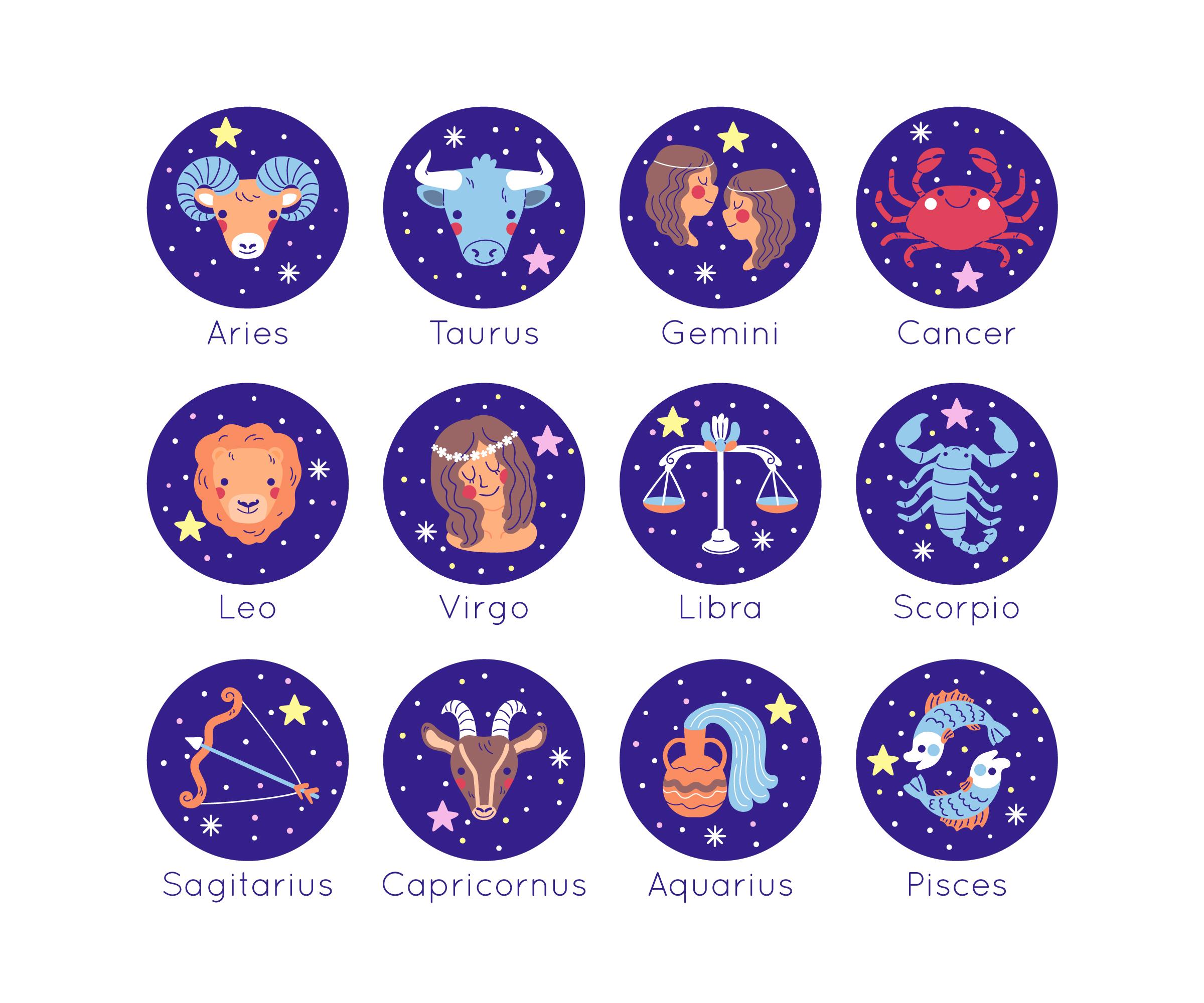 Ilustrasi Zodiak. (Foto/freepik)
