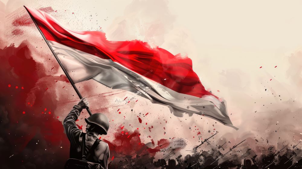 Ilustrasi Hari Pahlawan. (Foto/Freepik)