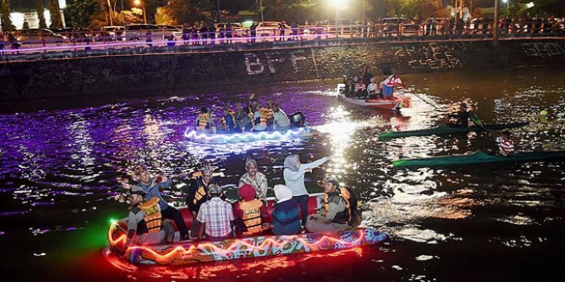 Wisata Air Kalimas di Surabaya. (Foto/Dok Pemkot Surabaya)