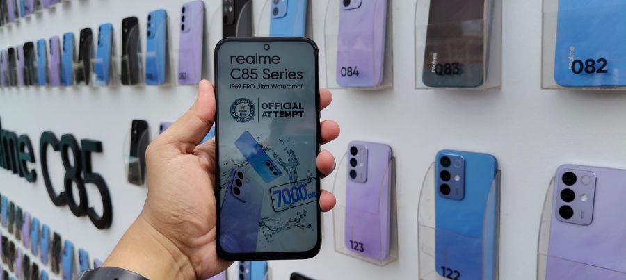 realme C85 series siap meluncur di Indonesia 26 November 2025. (BeritaNasional/Iman)