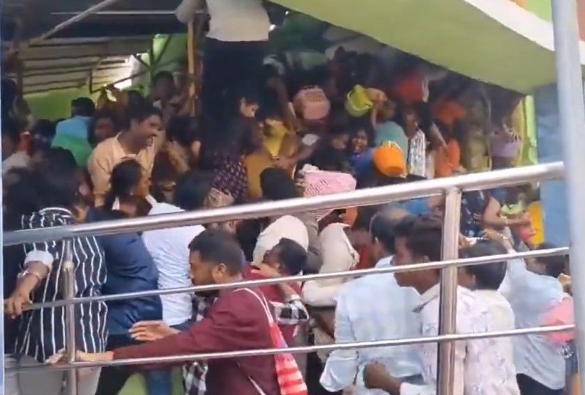 9 orang tewas di India akibat desak-desakan di Kuil Venkateswara. (Foto/Nabila Jamal)