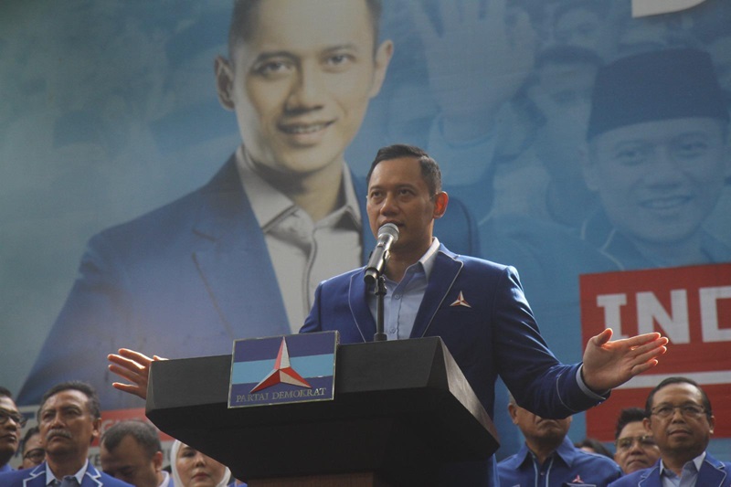 Ketua Umum Partai Demokrat Agus Harimurti Yudhoyono (AHY) (Beritanasional/Oke Atmadja)