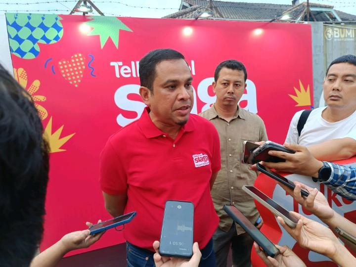 VP Network Strategic Collaboration and Settlement Telkomsel, Nizar Fuadi. (BeritaNasional/Iman)