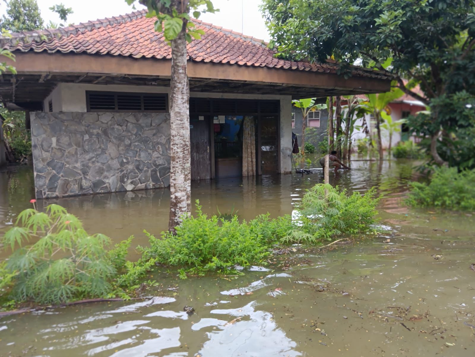 Banjir Rendam 165 Rumah di Pangandaran. (Foto/BNPB)