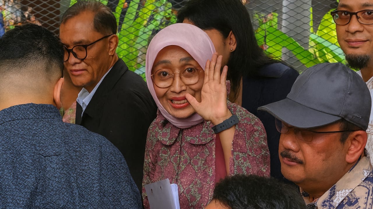 Eks Direktur Utama PT ASDP Indonesia Ferry (Persero) Ira Puspadewi. (BeritaNasional/Panji)