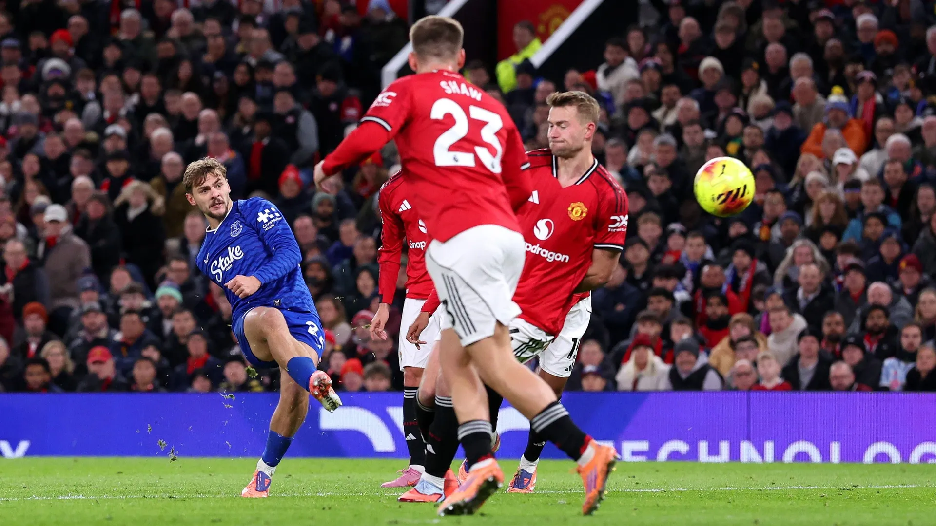 Manchester United vs Everton. (Foto/Premier League)