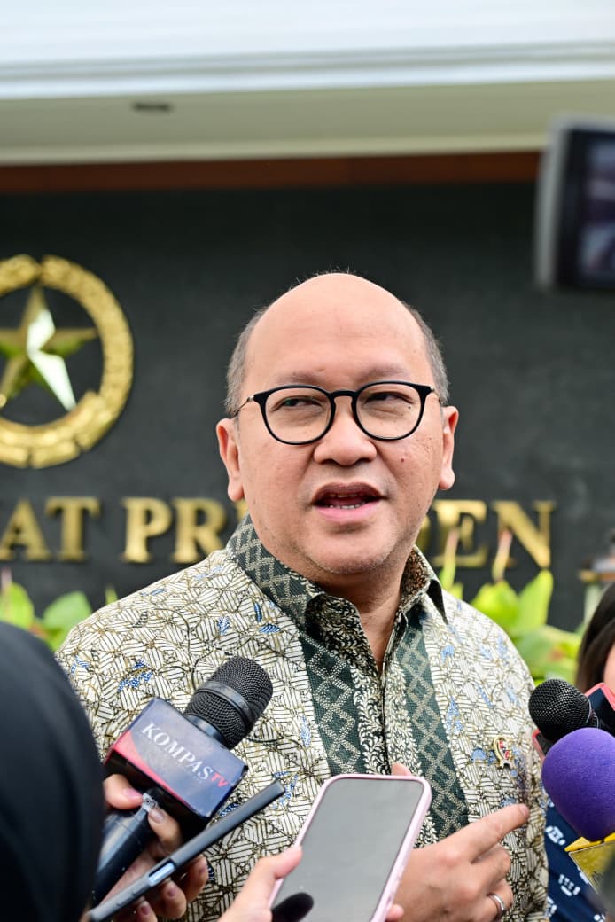 Menteri Investasi dan Hilirisasi sekaligus CEO Danantara Rosan Perkasa Roeslani di Istana Merdeka Jakarta. (BeritaNasional/Setpres)