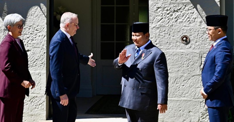 Presiden Prabowo ke Australia  (Foto/Setpres)