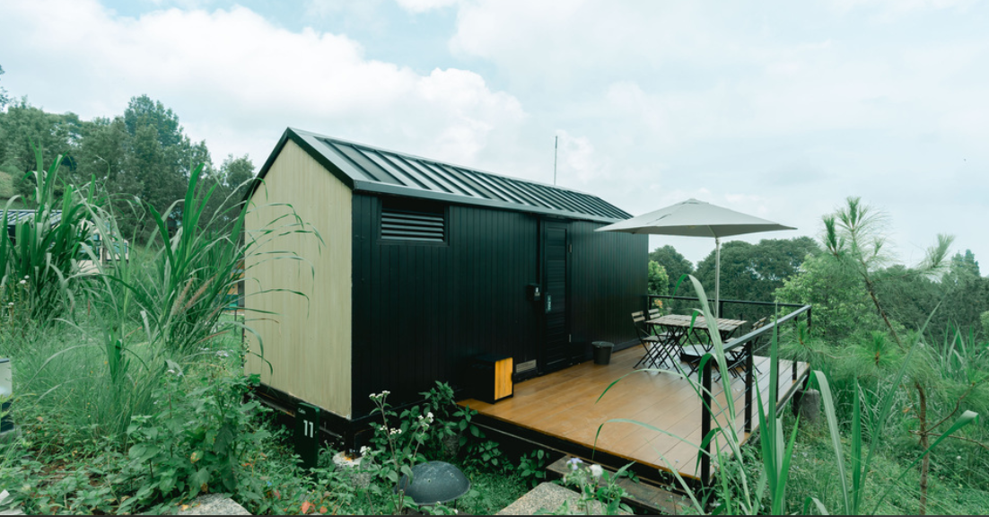 Bobocabin Gunung Mas Puncak. (Foto/Dok Bobobox)