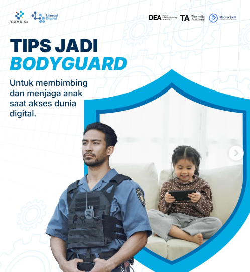 Butuh Peran Aktif Masyarakat dalam pengawasan ruang digital anak. (Foto/Instagram Literasi Digital Komdigi)