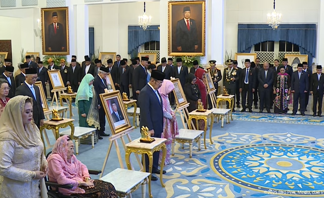 Daftar 10 tokoh yang dapat gelar pahlawan nasional tahun ini.  (Foto/YouTube BPMI Setpres)