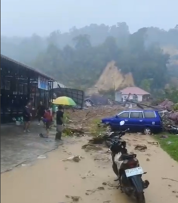 Banjir bandang di Sumut (Foto/BNPB)