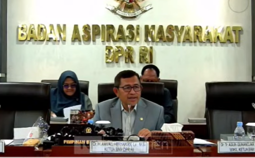 Dengar curhatan tiga aliansi, BAM DPR pertanyakan ketimpangan PPPK dan PNS. (Foto/YouTube BAM DPR RI)