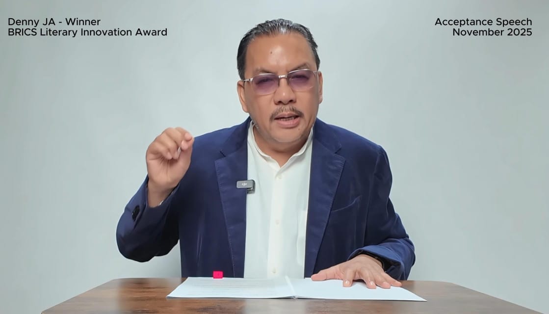 Denny JA Tekankan Suara Asia–Afrika di BRICS Award 2025. (Foto/istimewa)