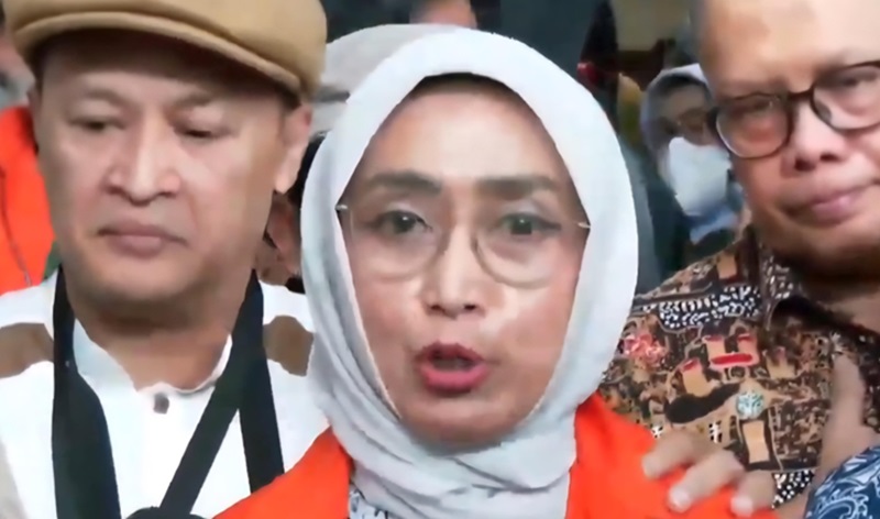 Eks Dirut ASDP Ira Puspadewi  (Beritanasional/Panji)