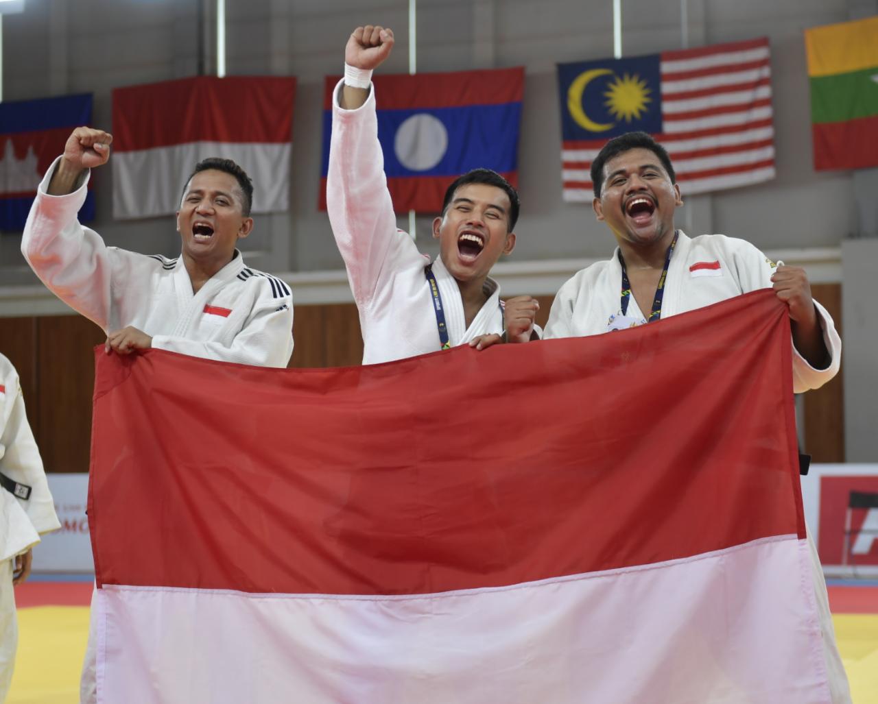 Atlet para Judo Tony Ricardo Mantolas. (Foto/Kemenpora)