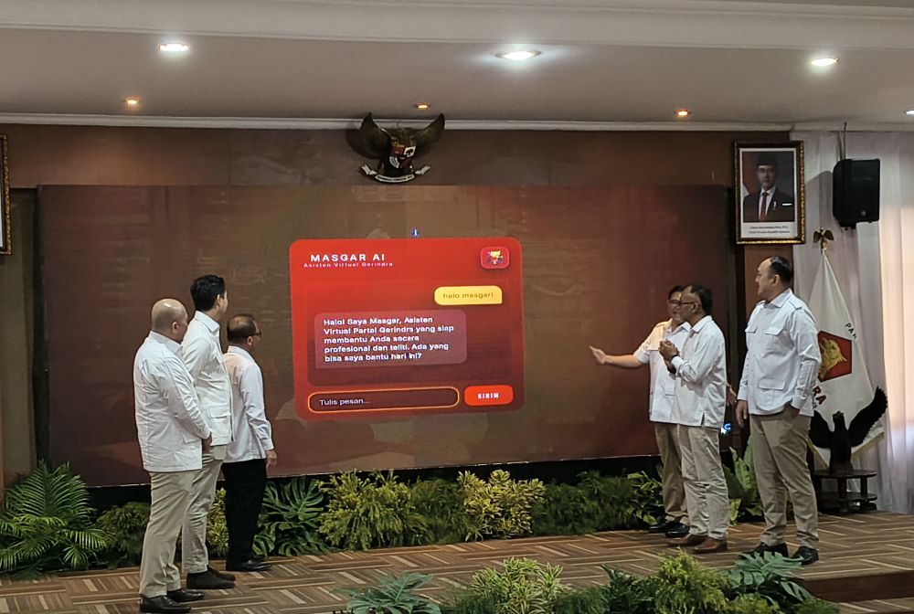 Gerindra,Masgar AI,Keterbukaan Informasi Publik