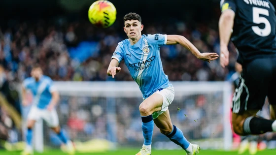 Penggawa Manchester City Phil Foden. (Foto/Dok Man City)