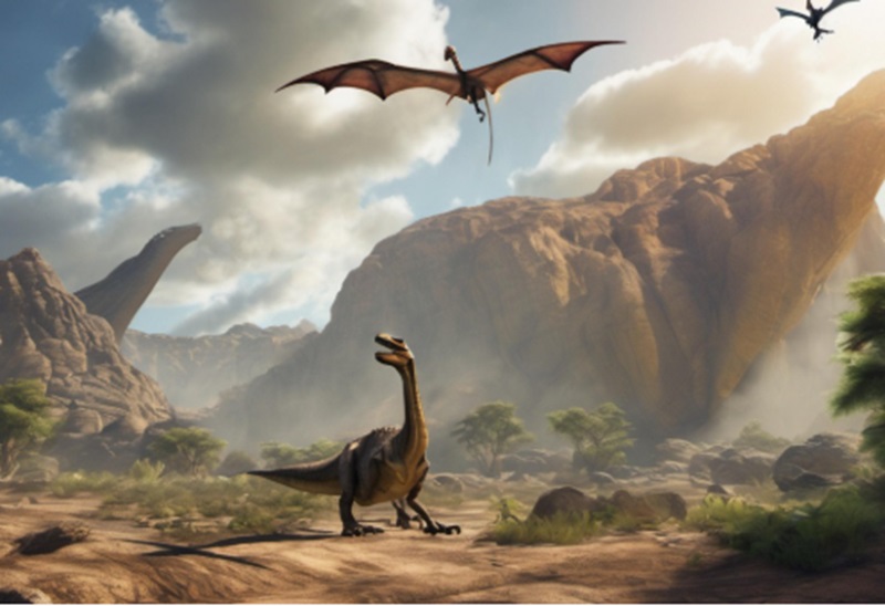 Ilustrasi dinosaurus (Foto/Pixabay)
