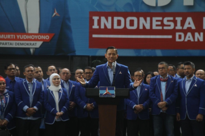 Ketua Umum Partai Demokrat Agus Harimurti Yudhoyono (AHY) (Beritanasional/Oke Atmadja)