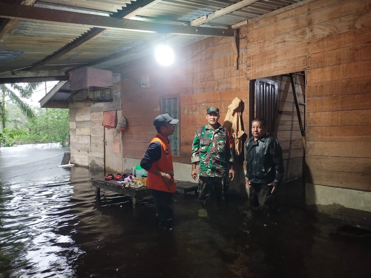 Kondisi banjir di Kabupaten Aceh Selatan, Provinsi Aceh. (Foto/BNPB)