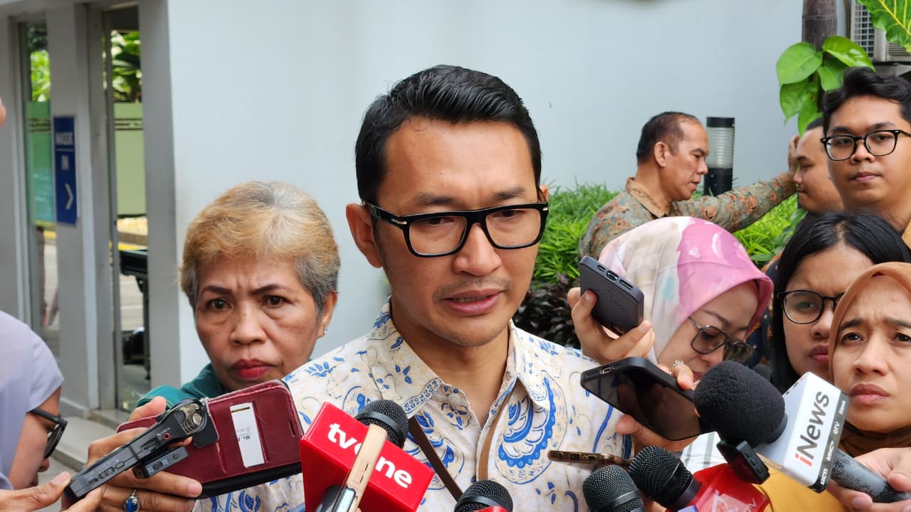 Juru Bicara KPK Budi Prasetyo. (BeritaNasional/Panji).