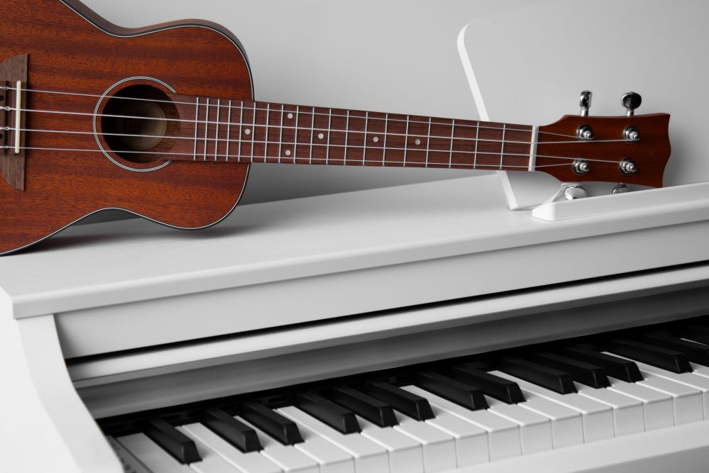 Ilustrasi alat musik. (Foto/Freepik)