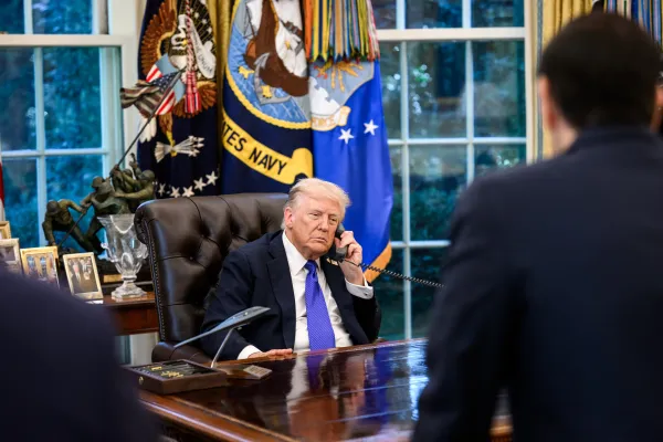 Mendadak berubah, Trump desak anggota Kongres buka berkas kejahatan seksual Epstein. (Foto/White House)