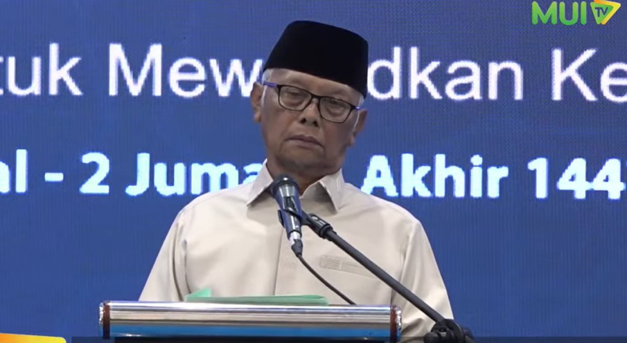 MUI ajak ulama dan cendekiawan ikut bangun bangsa. (Foto/YouTube MUI TV)