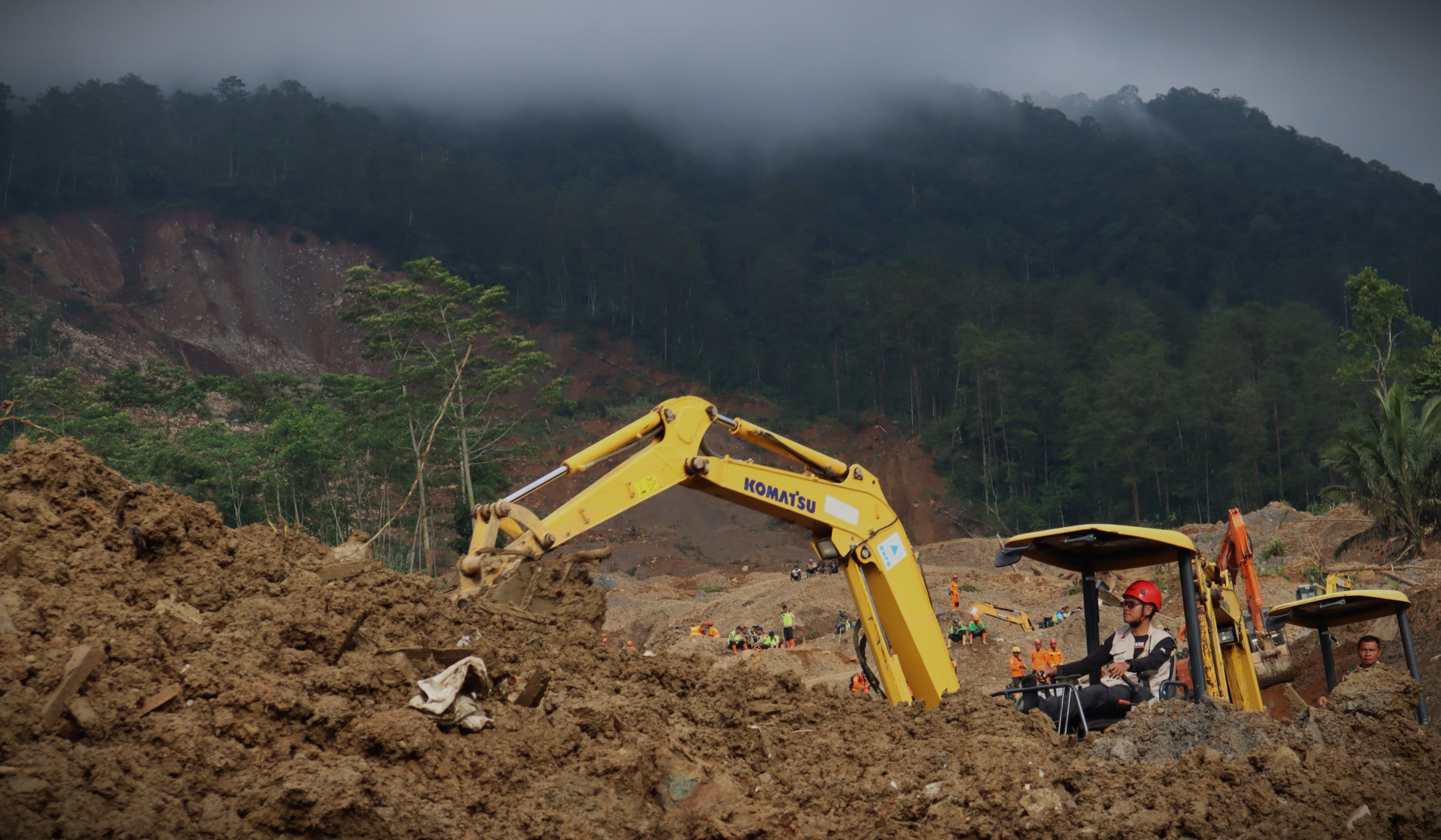Operasi SAR Longsor Banjarnegara Diperpanjang. (Foto/BNPB)