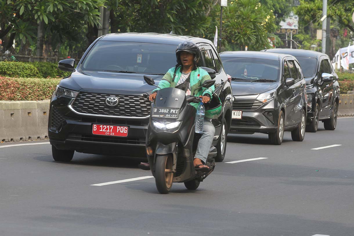Pelat Palsu Korps Diplomatik Jadi Sasaran Operasi Zebra Jaya 2025. (BeritaNasional/Oke Atmaja)