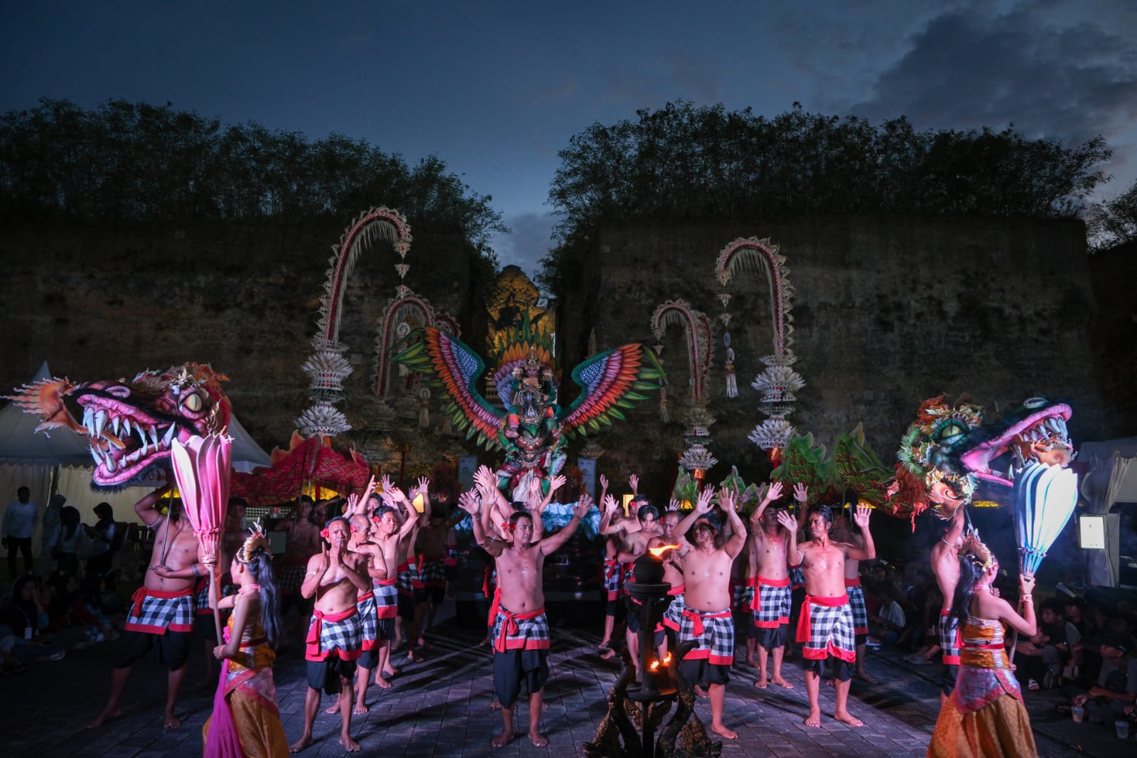 Rangkaian acara Penjor Festival 2025 di GWK Cultural Park. (Foto/Dok Penjor Festival)