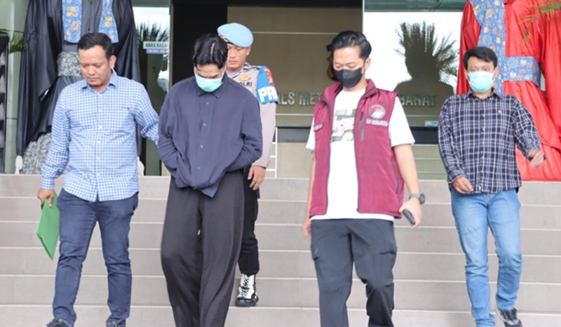 Onadio ditangkap pakai narkoba (Foto/Polres Jakarta Barat)