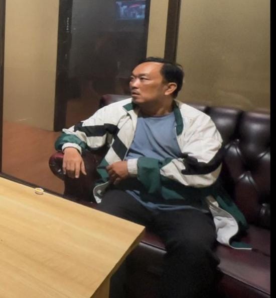 Ayah tiri Alvaro Kiano Nugroho. (BeritaNasional/Bachtiarudin)