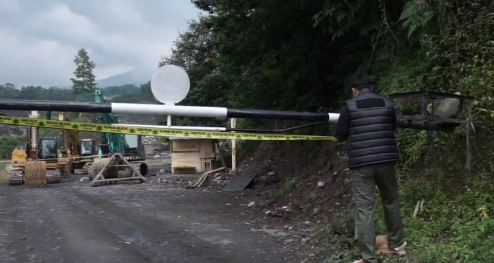 Polri Bongkar Tambang Pasir Ilegal di Taman Nasional Gunung Merapi. (Foto/istimewa)