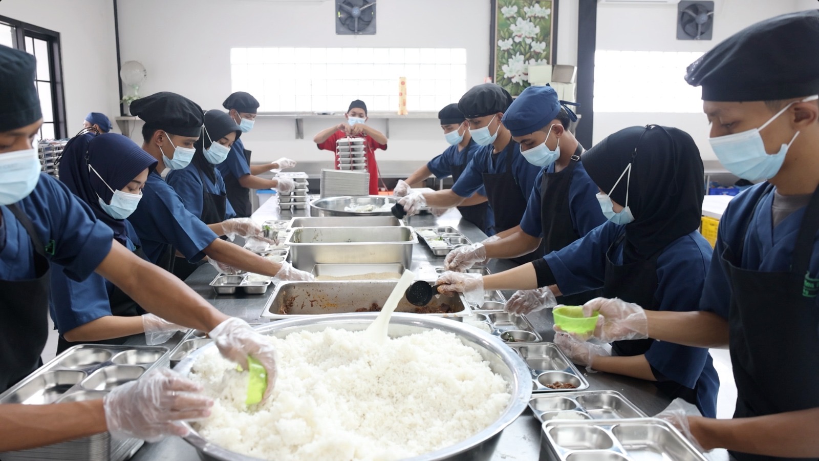 Dapur Makan Bergizi Gratis. (Foto/istimewa)