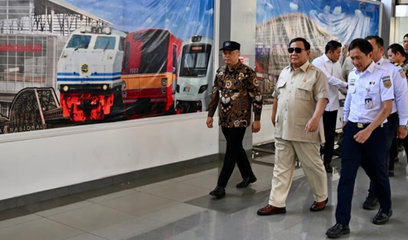 Presiden Prabowo siapkan rencana besar pembangunan kereta (Foto/PBMI)