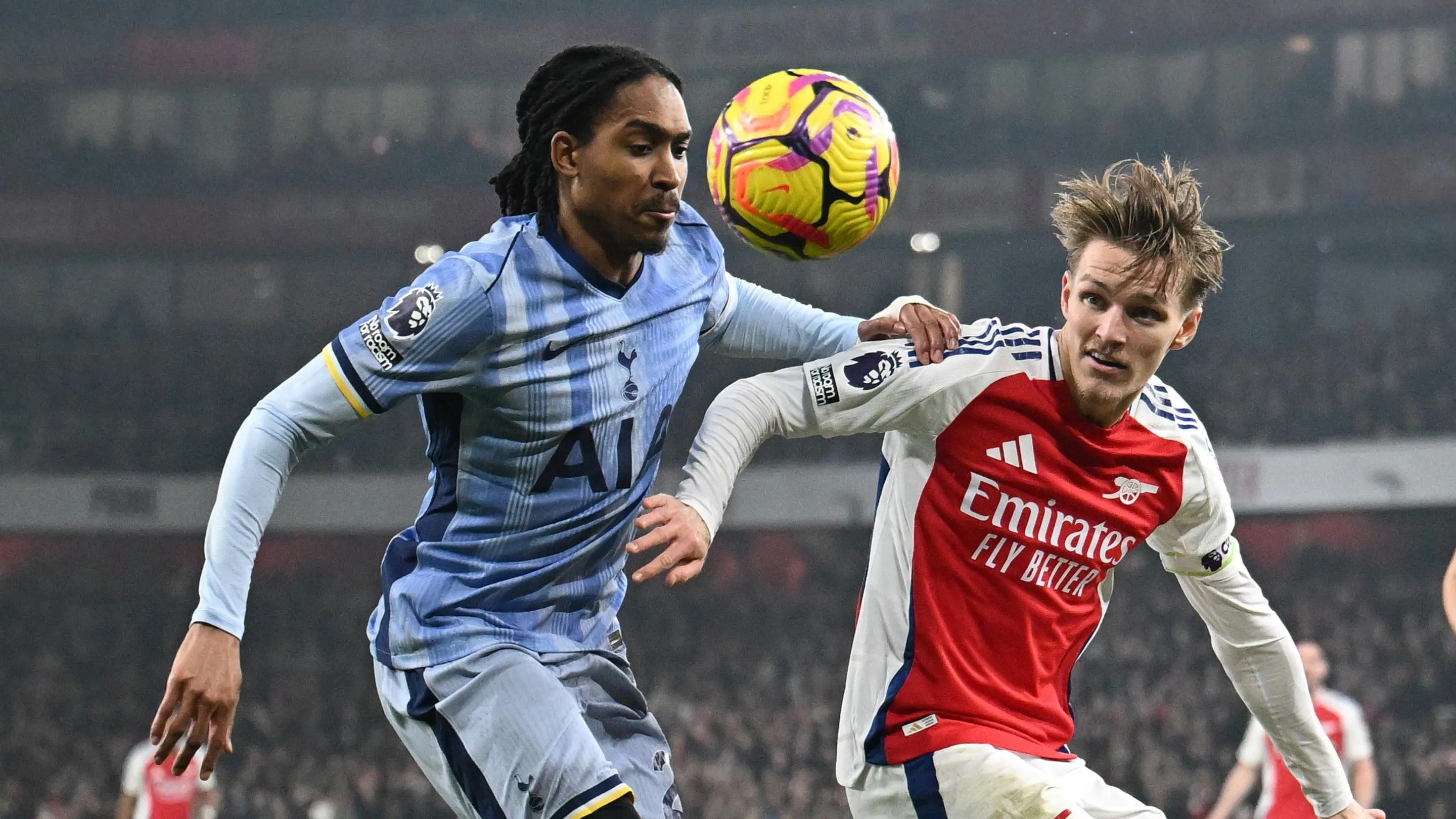 Arsenal vs Tottenham di Liga Inggris. (Foto/Premier League)