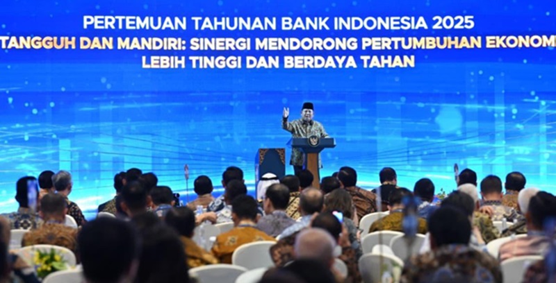 Presiden Prabowo hadiri PTBI 2025 (Foto/PBMI)